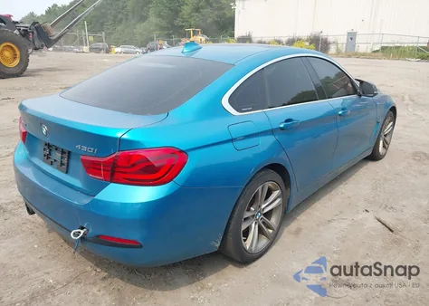 2018 BMW 430I Gran Coupe xDrive из США, поврежденный, VIN WBA4J3C52JBB97377